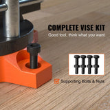VEVOR 4.5" Bench Vice w/ Anvil 240&deg;Swivel Base Heavy Duty Multipurpose Vice V952-DGNTQDXZSYC45IU5AV0