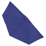 Vented Patio Umbrella Replacement Canopy Dark Blue Durable Fabric V1192-AZ-W-31532