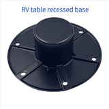 2X RV Trailer Table Mount Pedestal Round Flush Mount Table Leg,2 x RV Trailer Table V1370-AZ4-10182