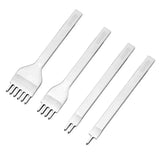 Leather Stitching, White Steel Prong DIY Craft Handwork Tools, Hole Chisel,Graving Stitch V1370-AZ4-03827