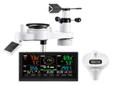 7-in-1 Wi-Fi Weather Station with APP, 190.5 mm Display, Wireless Solar Powered Outdoor Sensor, with V952-TYNQXZWIFI75Q7O2N001V3
