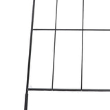 Decorative Garden Arched Border Iron Metal Wire Panel Dog Rabbits Ground Stakes V1294-YM0901-3111240296211
