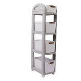 Thickened Enlarged Basket Shelf Cart Multi Layers Storage Rack Removable Floor Standing Multi Layer V1294-YM0901-3117230267313