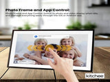 Kitchee 10" Digital Calendar Smart Family Planner - 25.5cm Touchscreen Black V238-SUPDZ-42194057920592