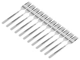 12PCS Silverware Set Stainless Steel Flatware Cutlery Kitchen Utensils for Hotel RestaurantFork V1294-YM0721-3118210027313