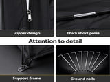 Giantz Bike Storage Tent Waterproof Outdoor UV Protection Shelter w/ Large Space BST-210D-S80-GY