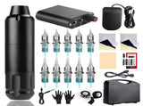Wireless Tattoo Tattoo Kit with 10pcs Tattoo Cartridge Needles Tattoo Battery Kit Tattoo V1192-AZ-W-0002