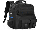 Black travel, multi-pocket, comfortable, with waist support, V1106-127-GRA-25132