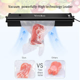 Vacuum Sealer Machine ,Ymiko Vacuum Sealer Portable Compact Vacuum Sealing System for Vacuum an V1294-YM0901-XD01463