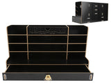 Wooden Storage Box Innovative Desktop Pen Holder Container Stationery Rack OrganizerBlack V1294-YM0721-3117210041511