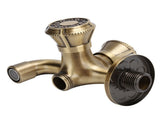 G1/2 Wall Mounted Laundry Bathroom Washing Machine Water Faucet Hot and Cold Water Tap V1294-YM0718-3112200148411