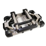 A4 Ultra-Foldable Shopping Cart Stainless steel frame rust-proof and durable, folds to A4 size V1232-XLC-A4-001