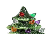 Xmas Tree Night Light Ceramic Decorative Plug in Tree Nightlight Xmas Decor for Bedside Tables Study V1294-YM0901-3115240103412