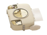 Wall Mounted Facial Tissue Box Holder Waterproof Plastic Tissue Box Holder Organizer for Bathroom V1294-YM0901-3112230058611