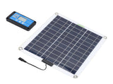 200W Solar Panel Kit Monocrystalline Silicon Solar Panel OBD Charger Blue Controller with 10 in 1 V1294-YM0901-3111240027111