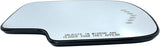 Passenger Right Side Heated Mirror Glass Replacement for Chevy Chevrolet Silverado Avalanche V1189-LC-AMZ-00198