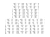 250 Pcs Horseshoe High Tensile Strength Good Elasticity Accurately Crafted Steel Horse Shoes V1294-YM0523-3111220105112