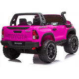 TOYOTA HILUX KIDS RIDE ON CAR 24V 800W 4 X 4 Ute Pink V580-PK-DK-HL850
