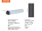 Boat Flooring, EVA Foam Boat Decking 94.5" x 23.6", Non-Slip Self-Adhesive Flooring, 15.5 sq.ft V952-CBZZFHPMDDSHB8RTKV0