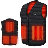 Heated Vest for Men & Women, Smart heated Jacket, Battery Not Included XL V201-W13152446