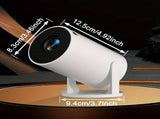 HY300 Pro mini portable projector, native 1280 * 720P support 4K / 350ANSI smart projector, with V1106-HRTY-001