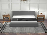 Milano Sienna Luxury Bed with Headboard - Grey No.28 - Single ABM-10001616