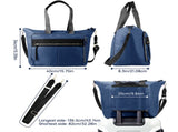 Travel Bag - Women's Travel Bag - Sports & Fitness Bag - Yoga Bag - Sports Bag - Carry-On Luggage V1265-260-DARK-BLUE1