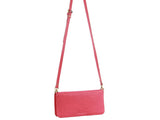 Pierre Cardin Ladies Womens Clutch Leather Wallet Purse RFID Protected - Pink V563-PC-1184-PINK