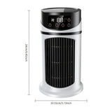 3-second cooling technology! 6-speed USB portable air conditioner humidifier - super silent 25 V1106-HEKT-001