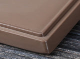 Multifunctional Serving Tray Grain Pattern Tea Tray Decorative Coffee Tea Platter Rectangle V1294-YM0901-3118240100411