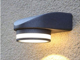 Outdoor Wall Lamp Led Waterproof Wall Lamps Modern Porch Wall Light Black Aluminum Lights Suitable V1370-AZ4-05647