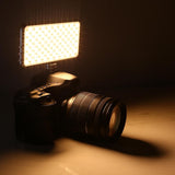 Pocket Led Studio Light For Vlogging & Photography - 180 Leds Oled Display Cold Shoe Mount - Canon / PRL-4190ACD