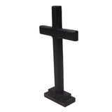 Hanging Crosses Wall Decor Cross Adornment Wood Coffee 1Set for Decor V1366-AZ2-W-12385