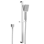 Handheld Shower Head Set 3.1'' High Pressure Silver SHOWER-A5-SQ-SI