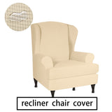 Stretch Sofa Slipcover 1-Piece Sofa Cover Furniture Protector Couch Soft with Elastic Bottom Spandex V1294-YM0901-H32295-BE