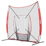 7x7 Baseball Softball Practice Net, Portable Baseball Training Net for Hitting Catching Pitching, V952-77YCDPJXLW77G44GZV0