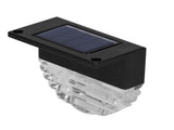 4pcs Solar Light IP65 Waterproof Deck Lamp Warm Light and RGB Mode Decorative Lamp for Courtyard V1294-YM0901-3119210114411