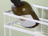 Toilet Shelf Thickening Waterproof Large Capacity Nail Free Installation Iron Over Toilet Bathroom V1294-YM0512-3112220079011