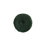 KAAT Amsterdam Mandarin Dark Green Round Filled Cushion 40cm Diameter V442-HIN-CUSHION-MANDARIN-DARKGREEN-RD