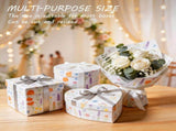 200 Sheets Vintage Print Tissue Paper Tough Paper for Present Bag Packaging Ideal for Wedding V1366-AZ2-W-14982