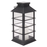 2Pcs Solar Hanging Lantern Candle Design LED Solar Outdoor Light Decor for Pathway Yard Lawn V1294-YM0703-3119230048011