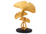 Leaf Decoration Resin Anti Slip Anti Fade Modern Desktop Leaves Ornament Model for Living Room V1294-YM0706-3115230054511