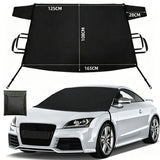 600D Snow Fropcs Windshield Cover 165x108cm windproof Fropcs Protection compatible with Cars SUVs V1188-MS-704-121