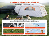 Large SUV Tent for 6 Person, 3.05 x 2.74m 3-Season SUV Tailgate Tent with Ventilated Doors & Mesh V952-CZZPCHK109FTIN0BQ001V0
