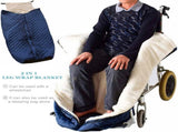 Wheelchair Blanket Footmuff Wind and Waterproof Unisex Cashmere Lined Wheelchair Footmuff V1188-NK-BOL-545