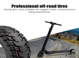 11 Inch 100/65-6.5 Tubeless Tire Widened & Thickened Vacuum Tire Off-Road Tire with Nozzle V1369-AZ3-W-16287