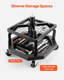 VEVOR Rolling Shop Stool Adjustable Height Garage Seat 136 kg Load with Caster V952-QXGKJXCDDJLGJXPXEV0