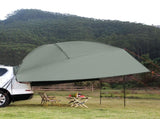 Vehicle Awning, Large 10' x 7' Shade Coverage Car Side Awning, PU2000mm UV50 Car Awning with V952-QCCPBXS10X7FJ8FWTV0