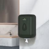 Center-Pull Paper Dispenser - Black V959-DTPR0040