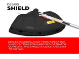 Whipper Snipper Straight Shaft Line Trimmer 31CC Pole Brush Cutter 4 STROKE V379-SNPPERST04